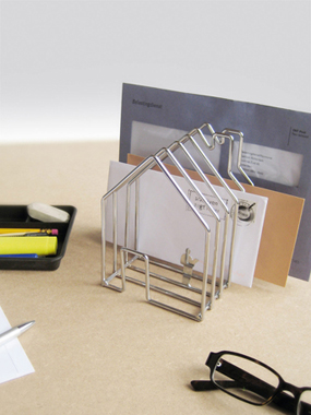 Magazine holder "House"